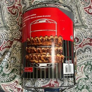 New Weber rib rack
